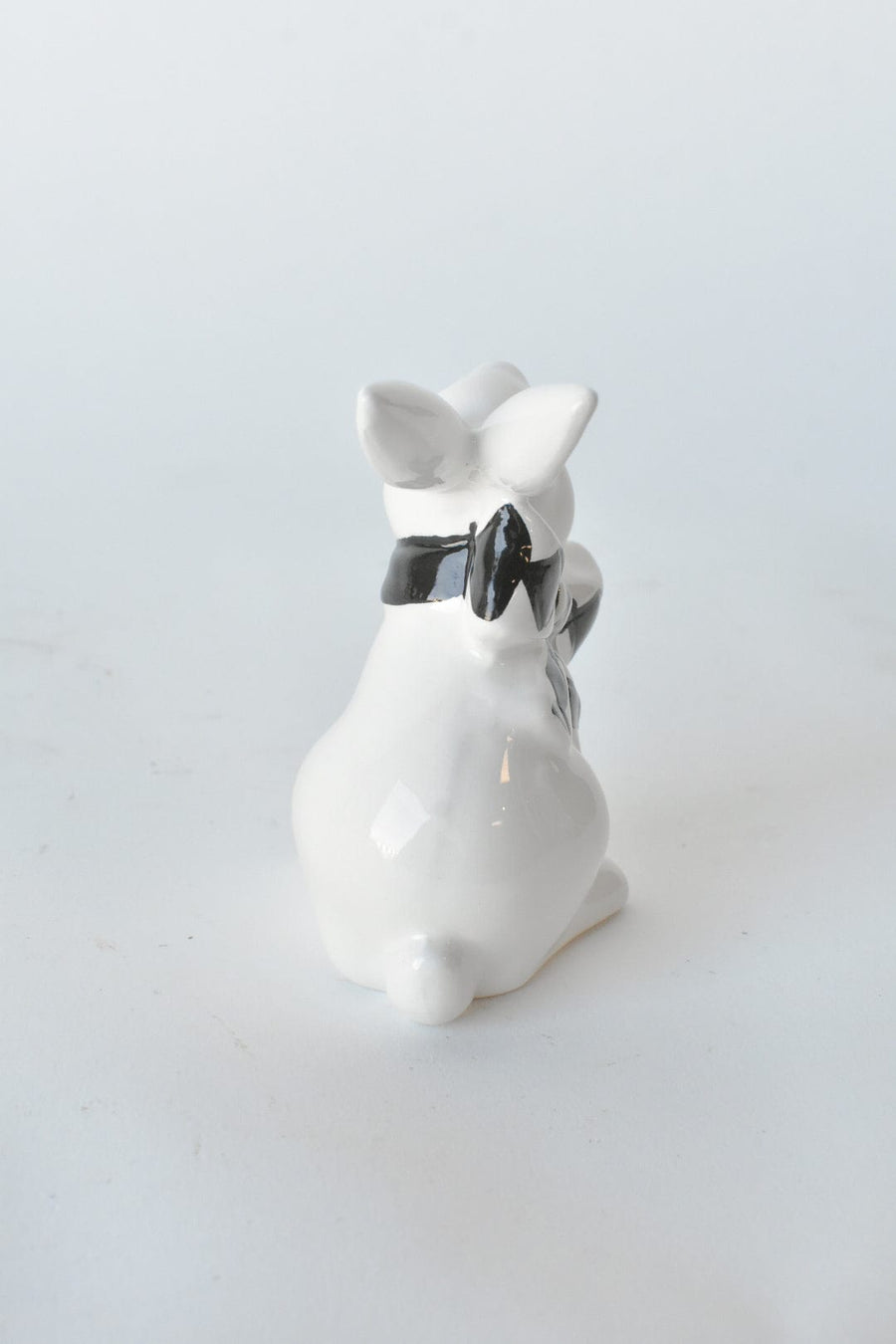 4" Ceramic Harlequin Bunny