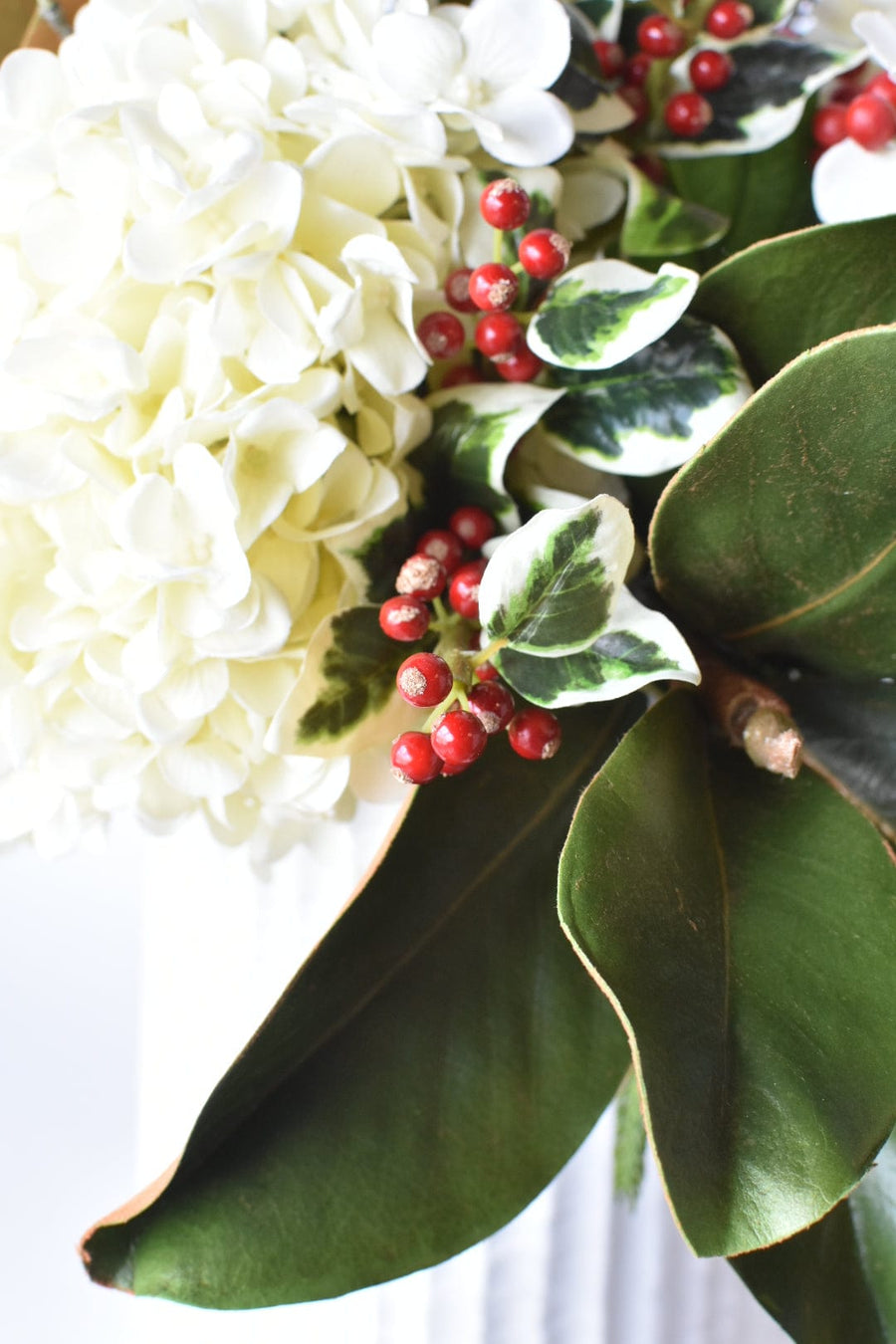Classic Norfolk White Hydrangea - Curated Bundle
