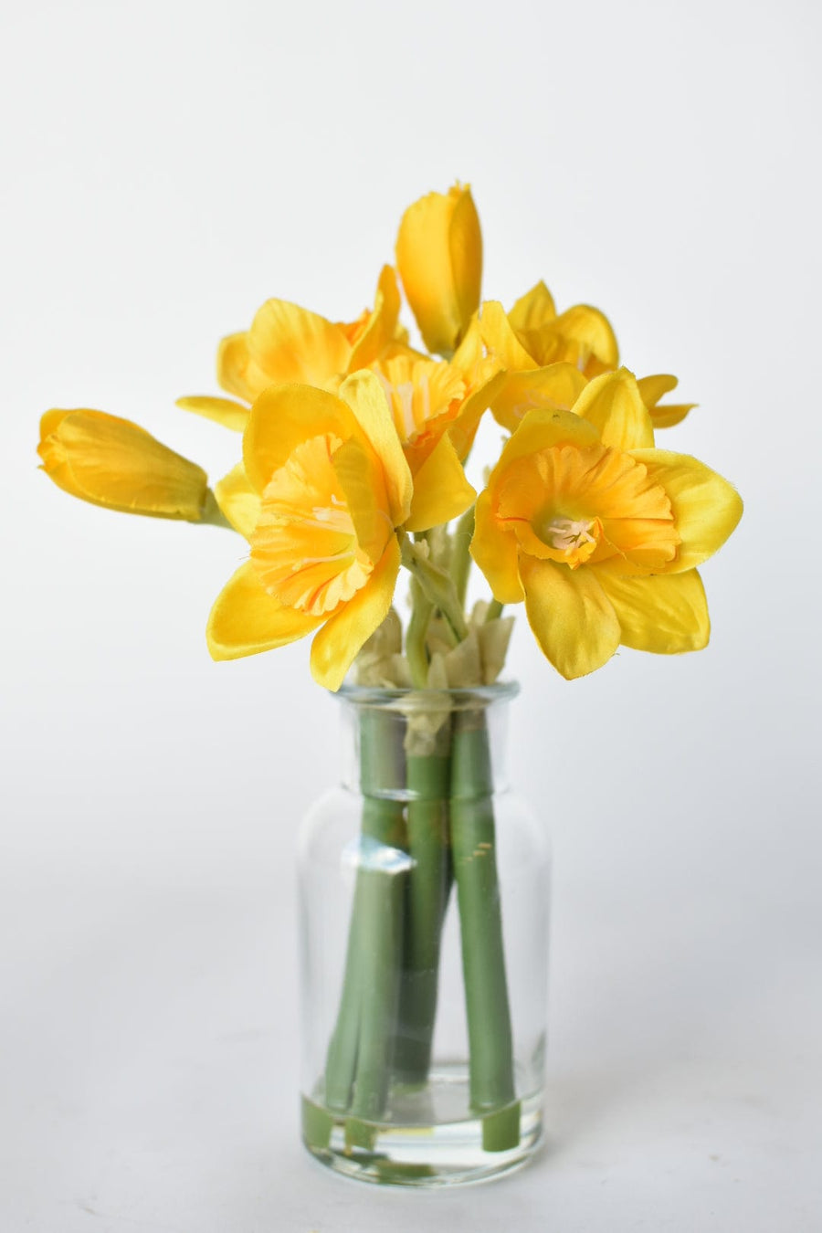 10" Faux Daffodil in Acrylic Water