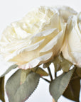 12.5" Faux Dried Cabbage Rose Bundle