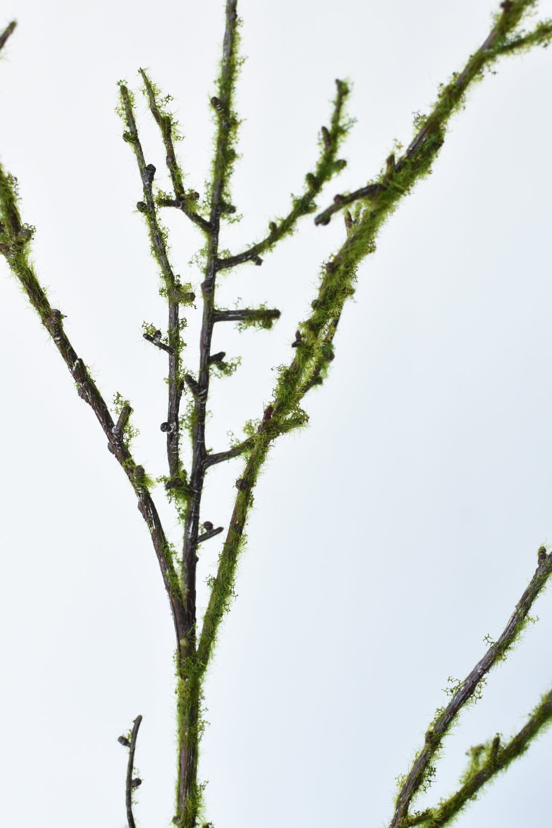 38" Faux Plastic Tree Branch With Moss