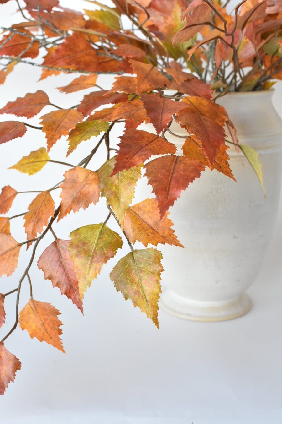 Red Orange Birch with Twigs - Curated Bundle