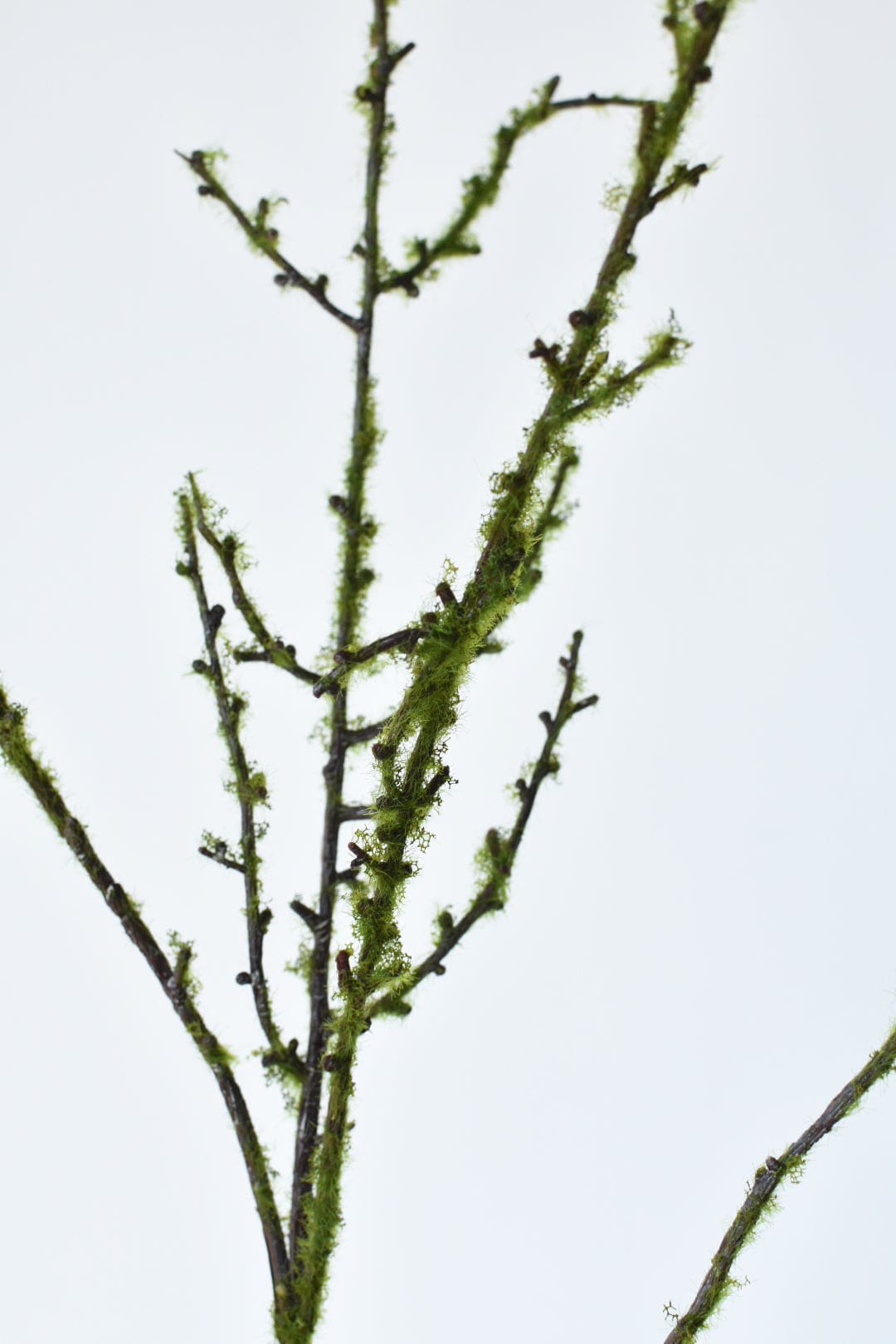 38" Faux Plastic Tree Branch With Moss