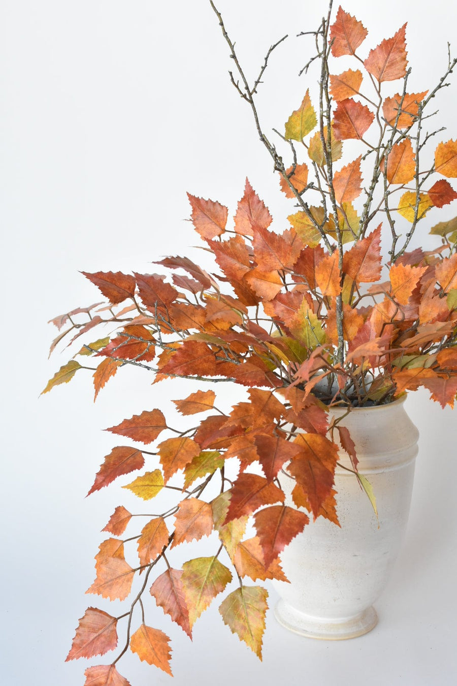 Red Orange Birch with Twigs - Curated Bundle
