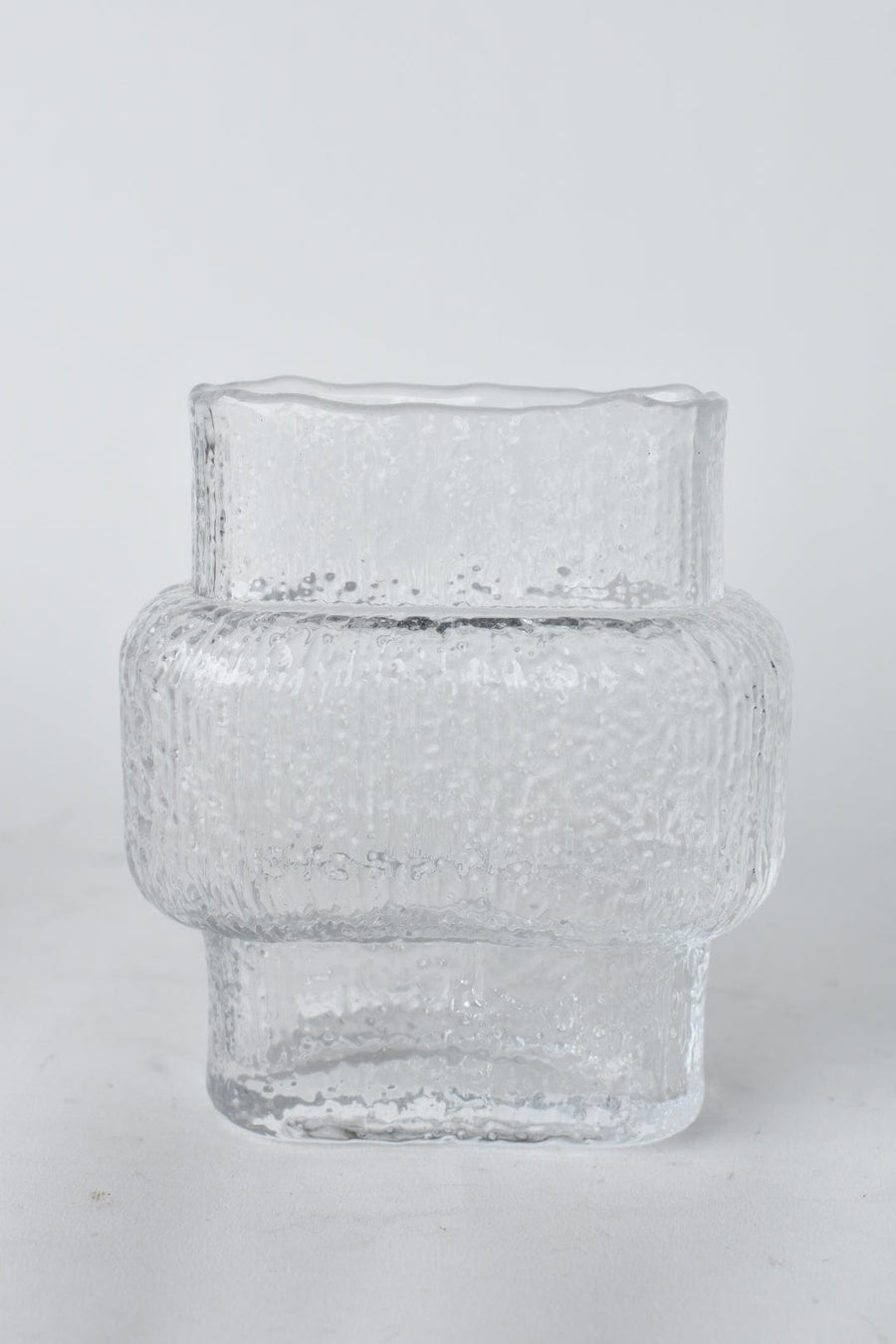 Striaed Glass Vase