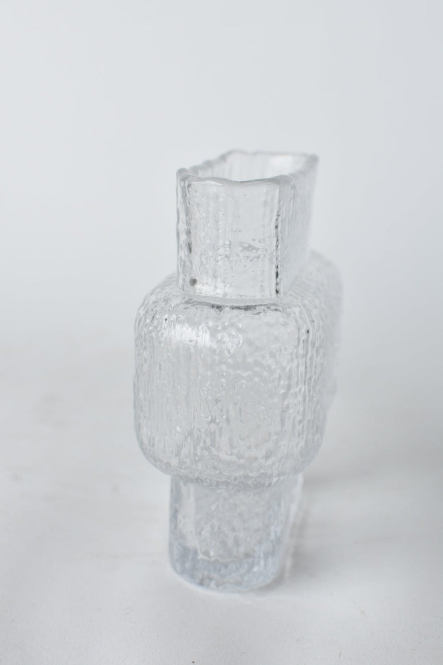 Striaed Glass Vase