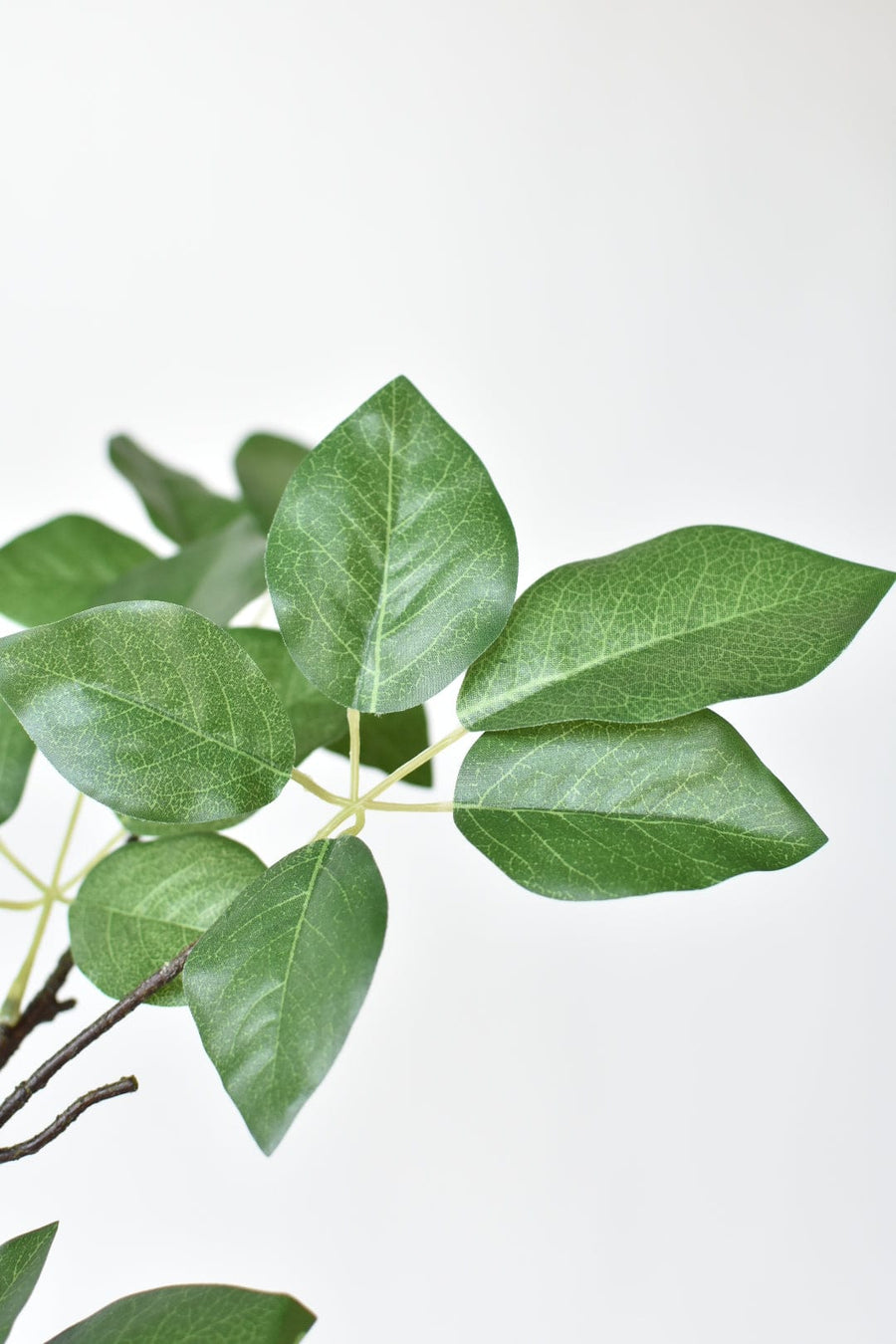 50" Faux Schefflera Leaf Branch Stem