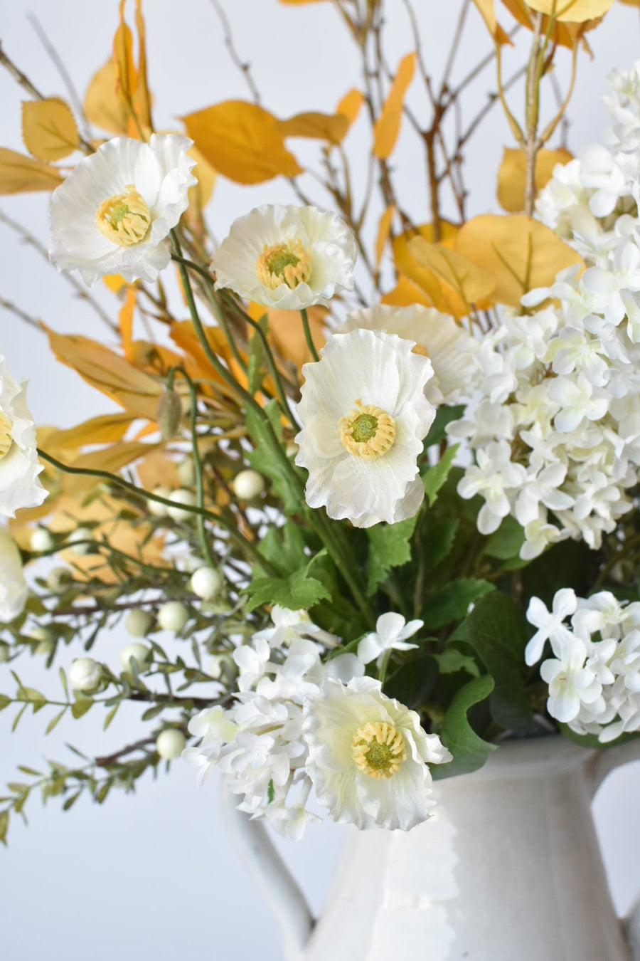 Yellow Aspen White Poppy - Curated Bundle