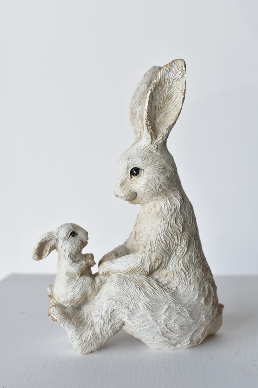7.5" Bunny w/Young Bunny Figure