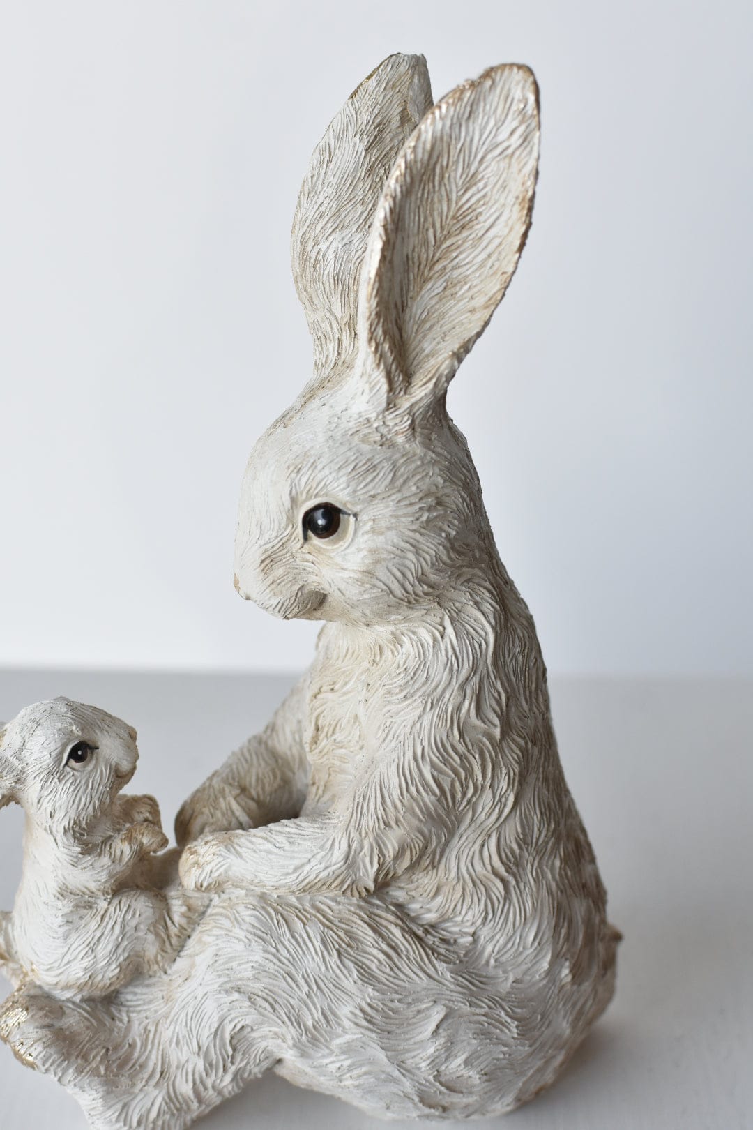7.5" Bunny w/Young Bunny Figure
