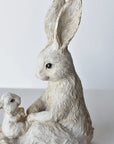 7.5" Bunny w/Young Bunny Figure