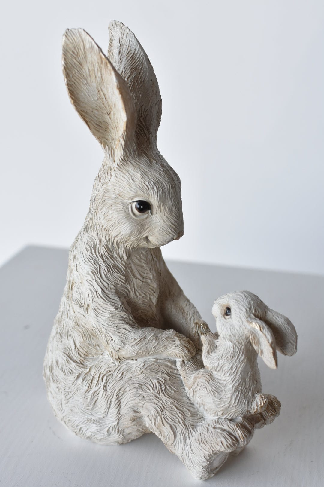 7.5" Bunny w/Young Bunny Figure