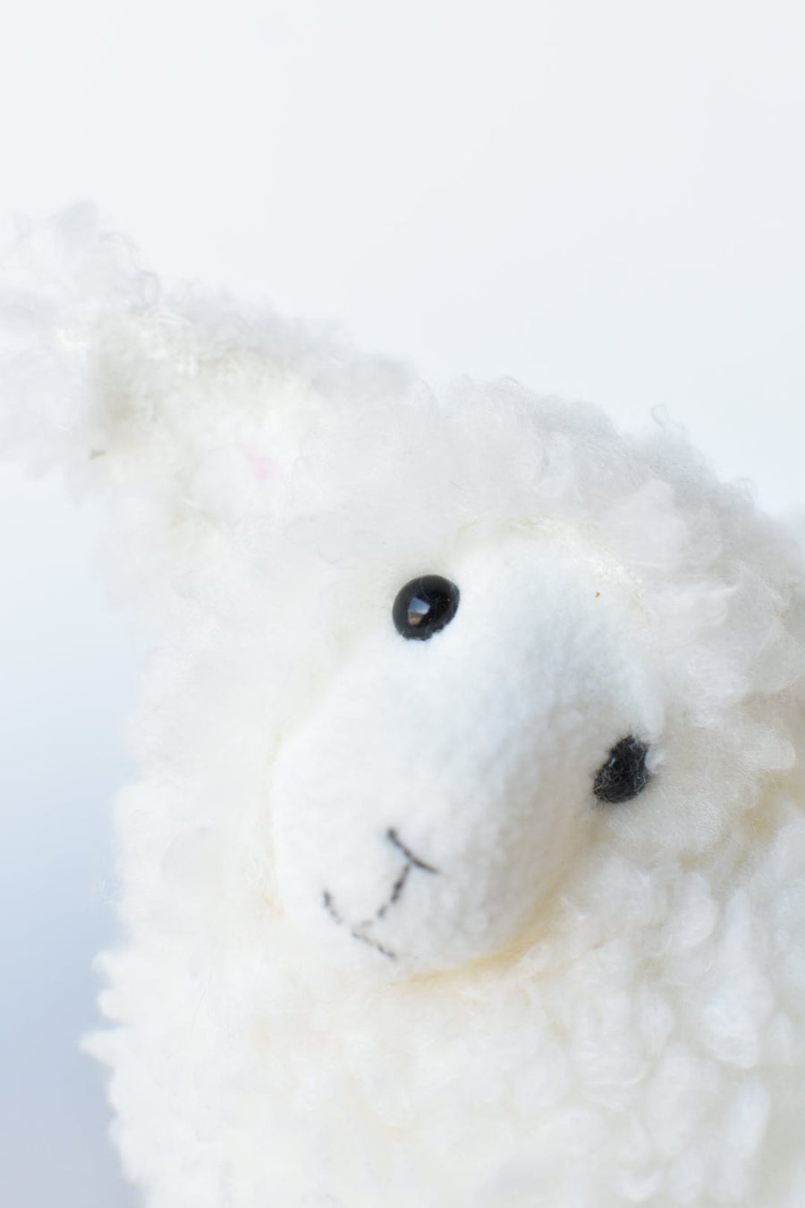 Fluffy Little Lamb Figures - Set of 2