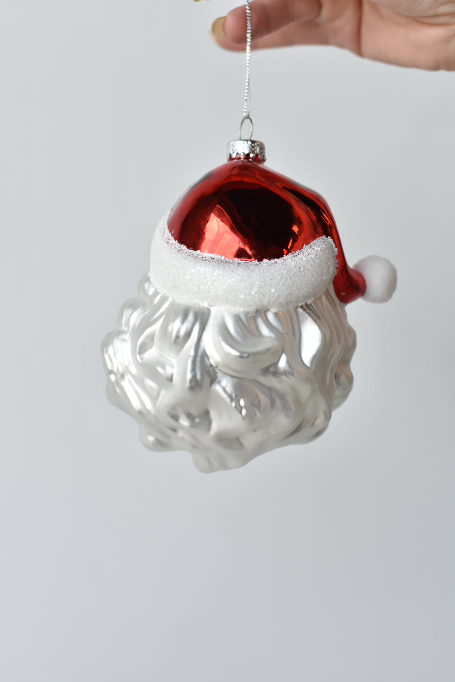 Santa Blowing Bubble Gum Ornament