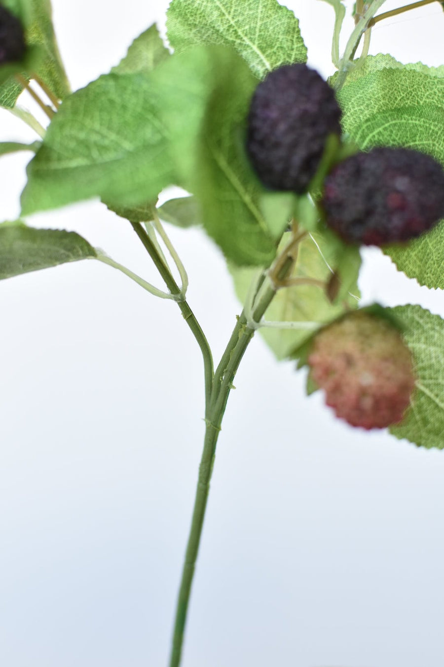 11" Faux Blackberry Stem