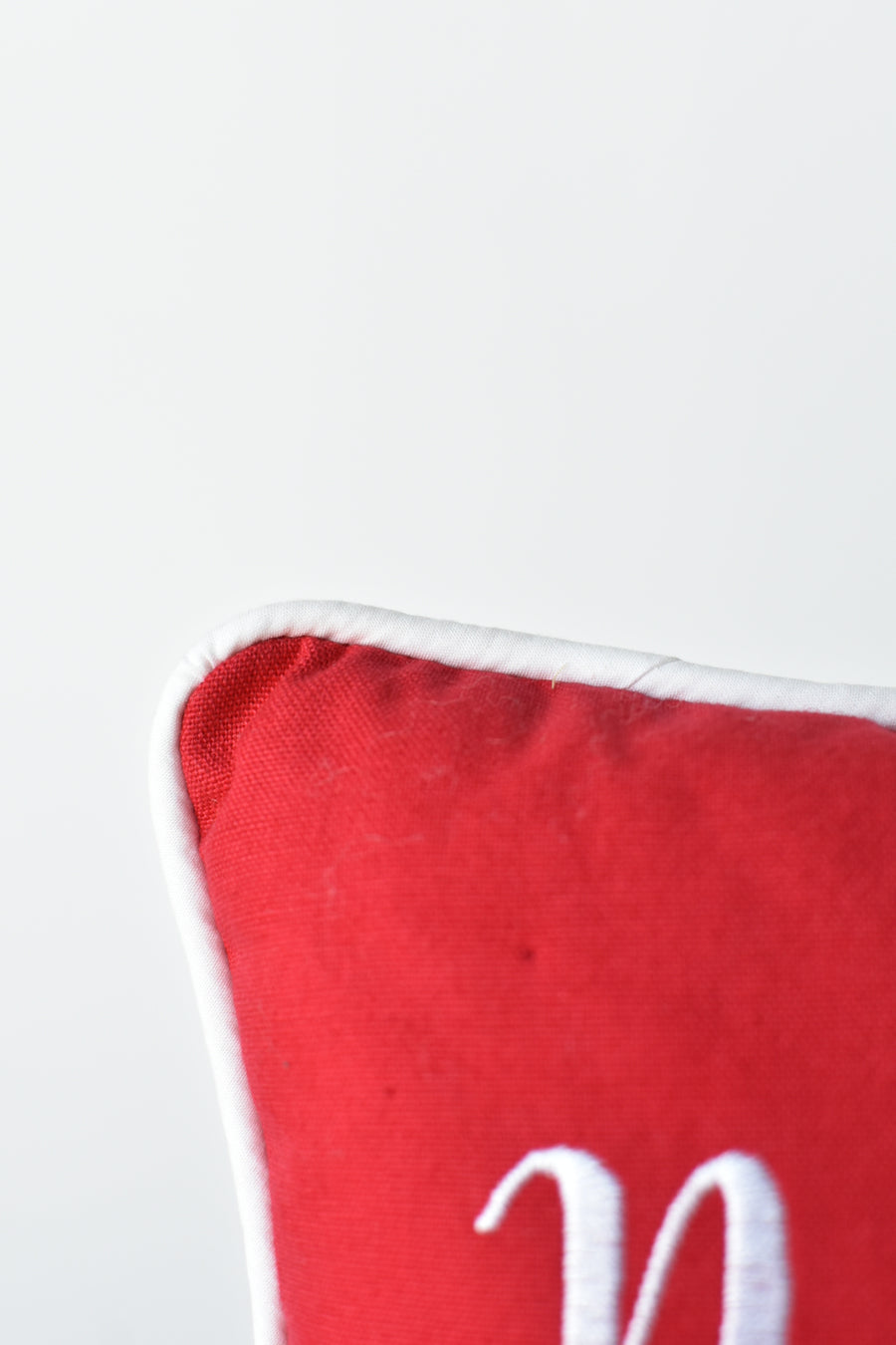 Naughty List Legend Embroidered Pillow