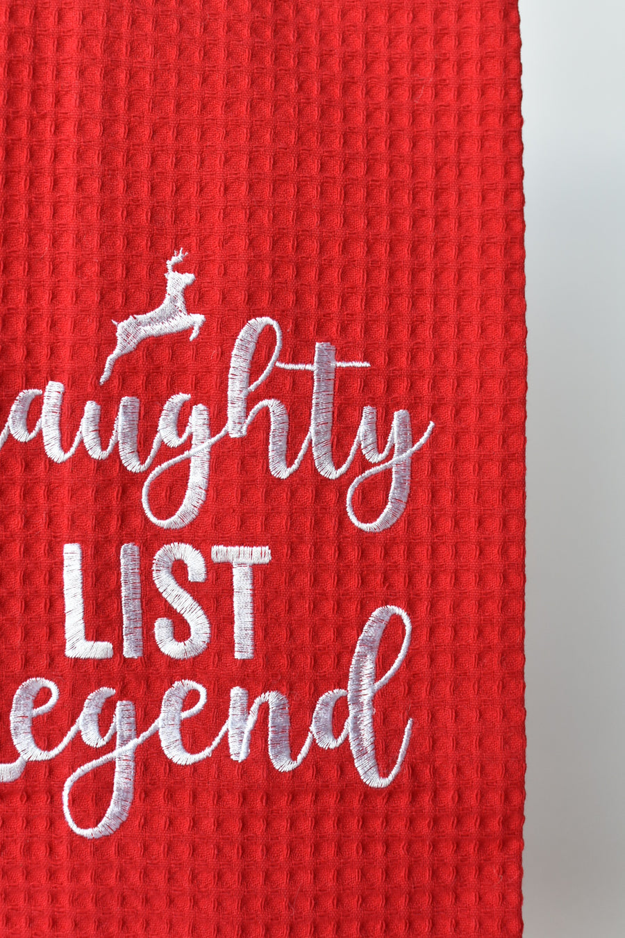 Naughty List Legend Towel