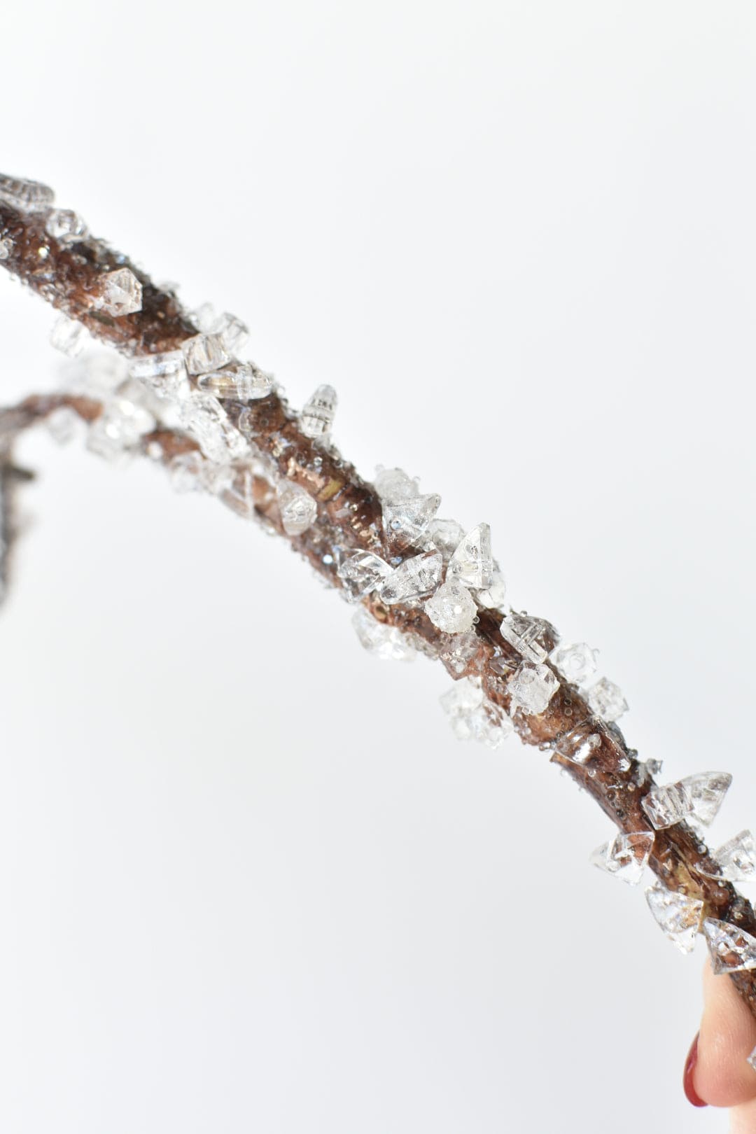 37" Iced Branch with Acrylic Icicles
