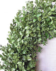 22" Faux Boxwood Door Wreath