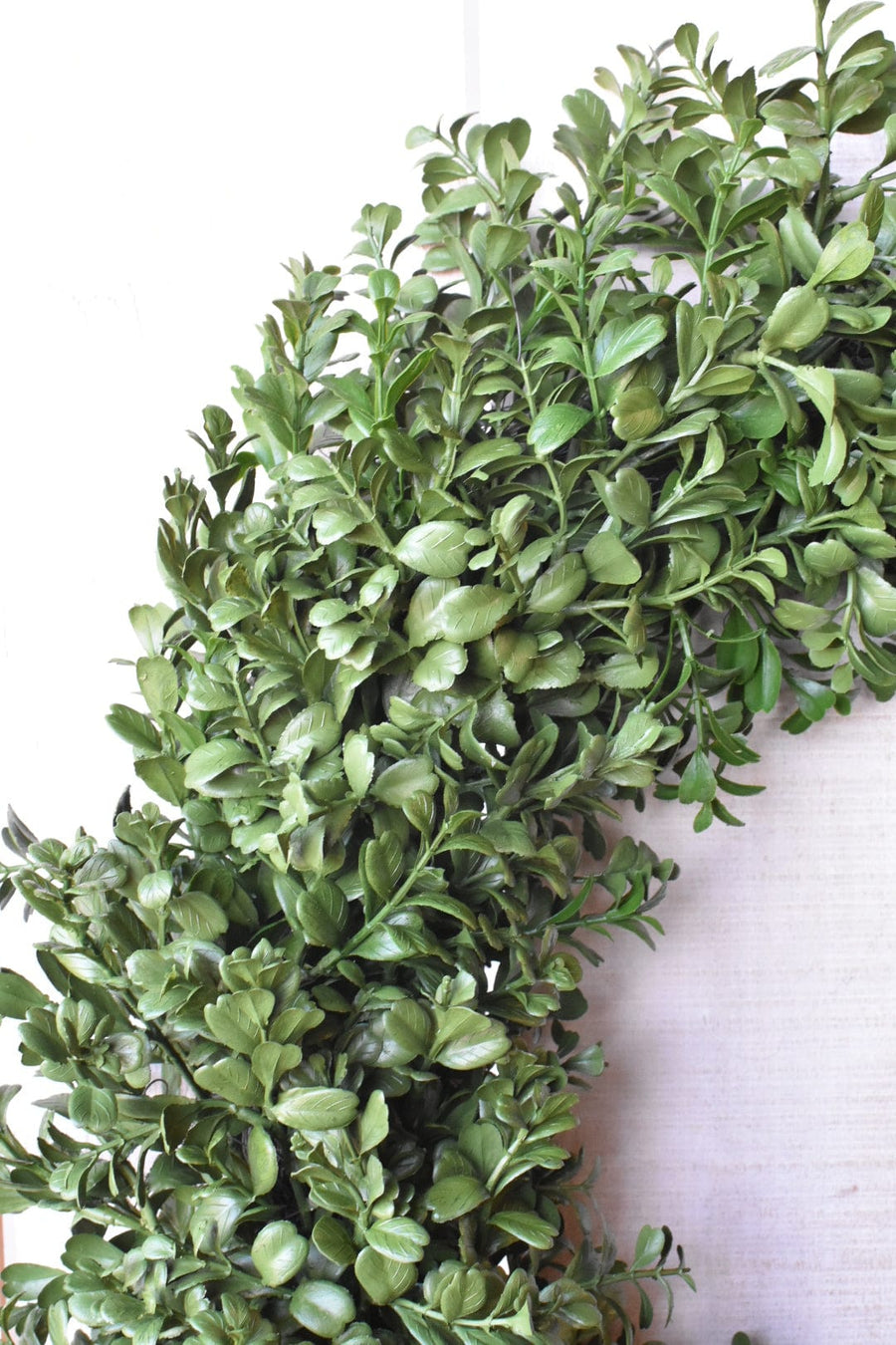 22" Faux Boxwood Door Wreath