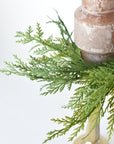 14" Faux Cedar Candle Ring (Fits up to a 3" Pillar Candle) CR1
