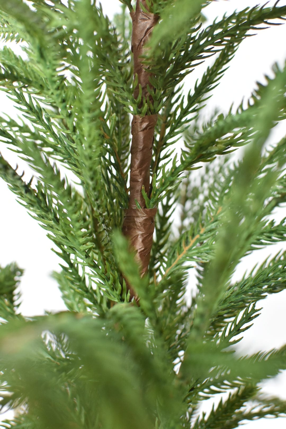 26" Faux Norfolk Tree in Stonemix Pot w/Burlap Root Ball