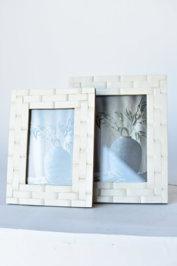 Faux Bone Tiled Frame