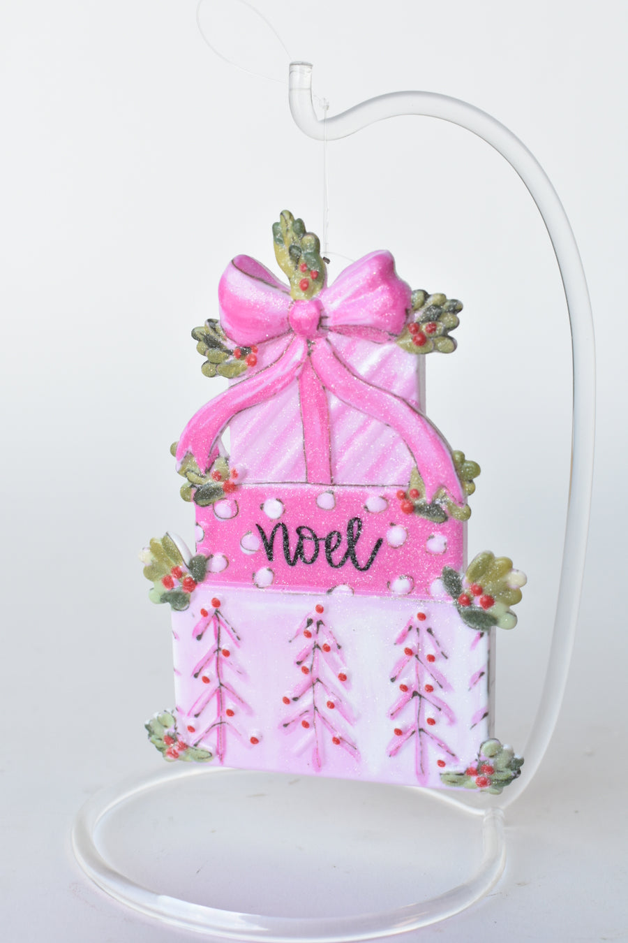 6" Stacked Box/Cake Ornament