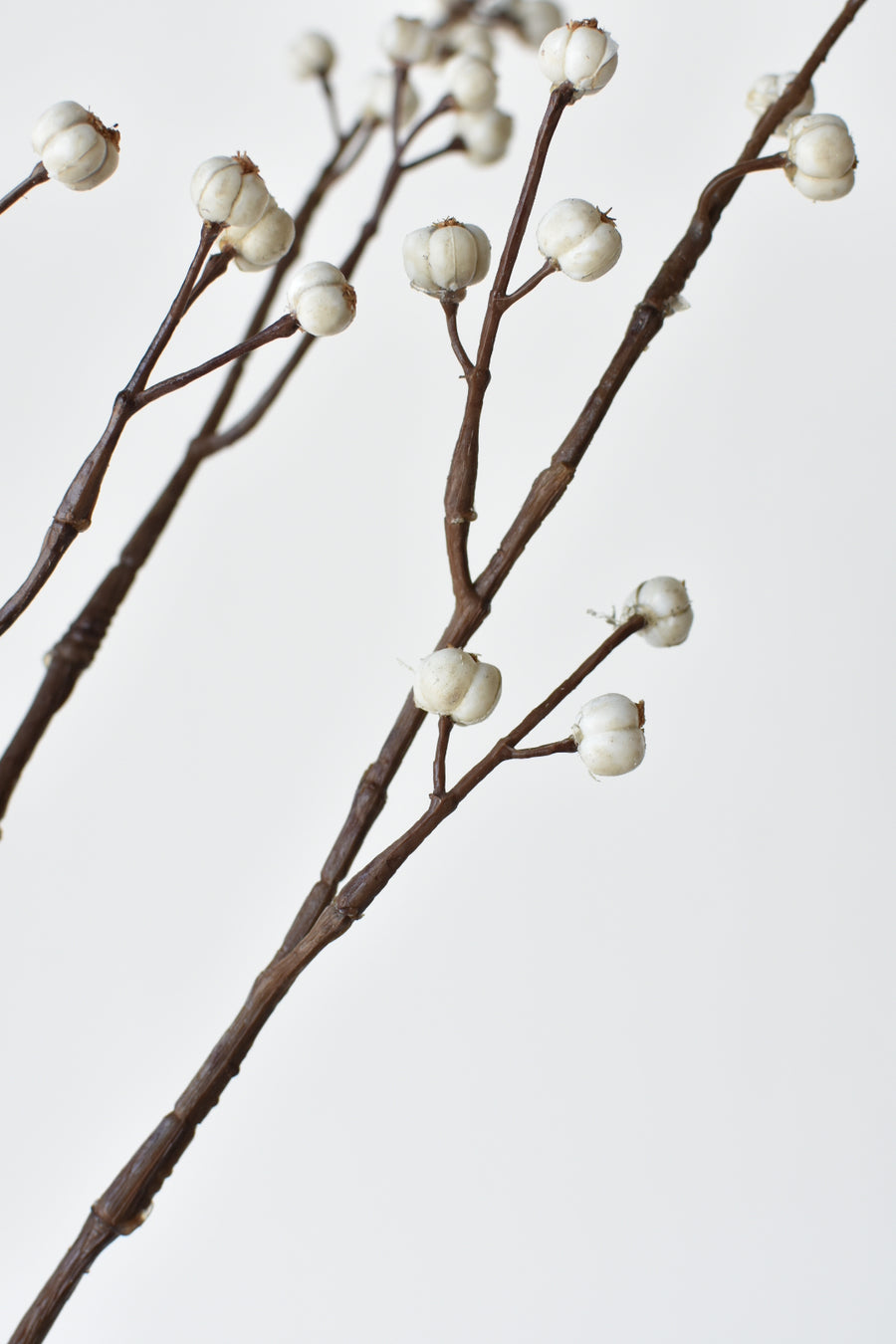 35" Faux Tallow Berry Branch Stem