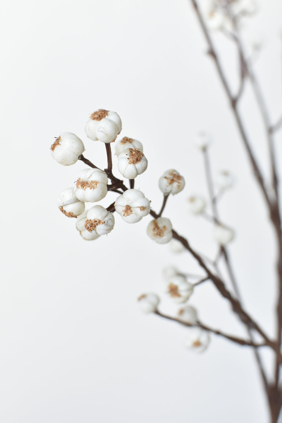 35" Faux Tallow Berry Branch Stem