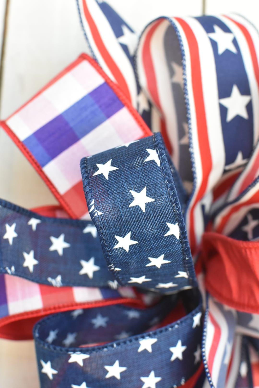 The LIBERTY Bow : Hand-tied America 250 Bow