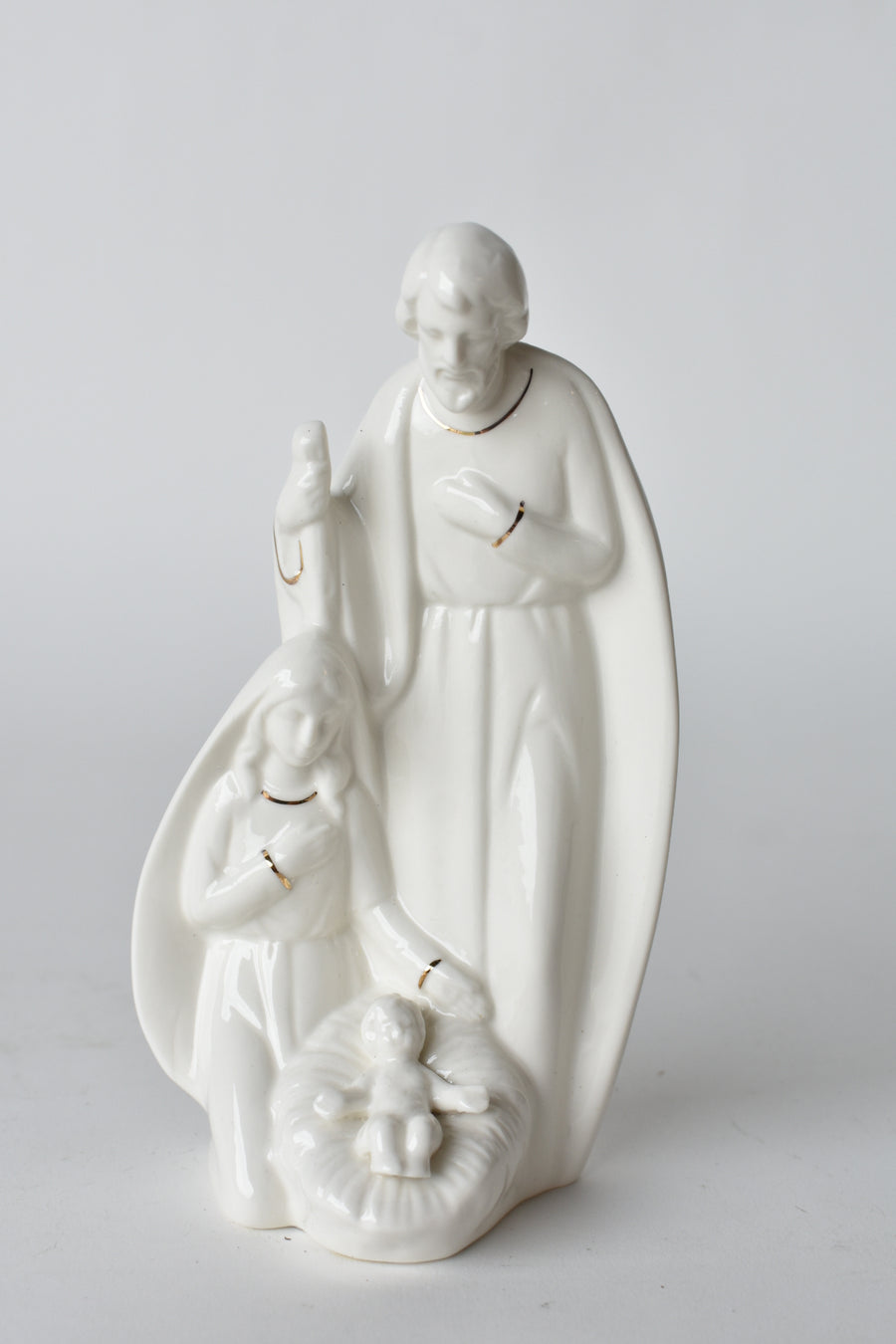 7.75" Porcelain Holy Family Figure