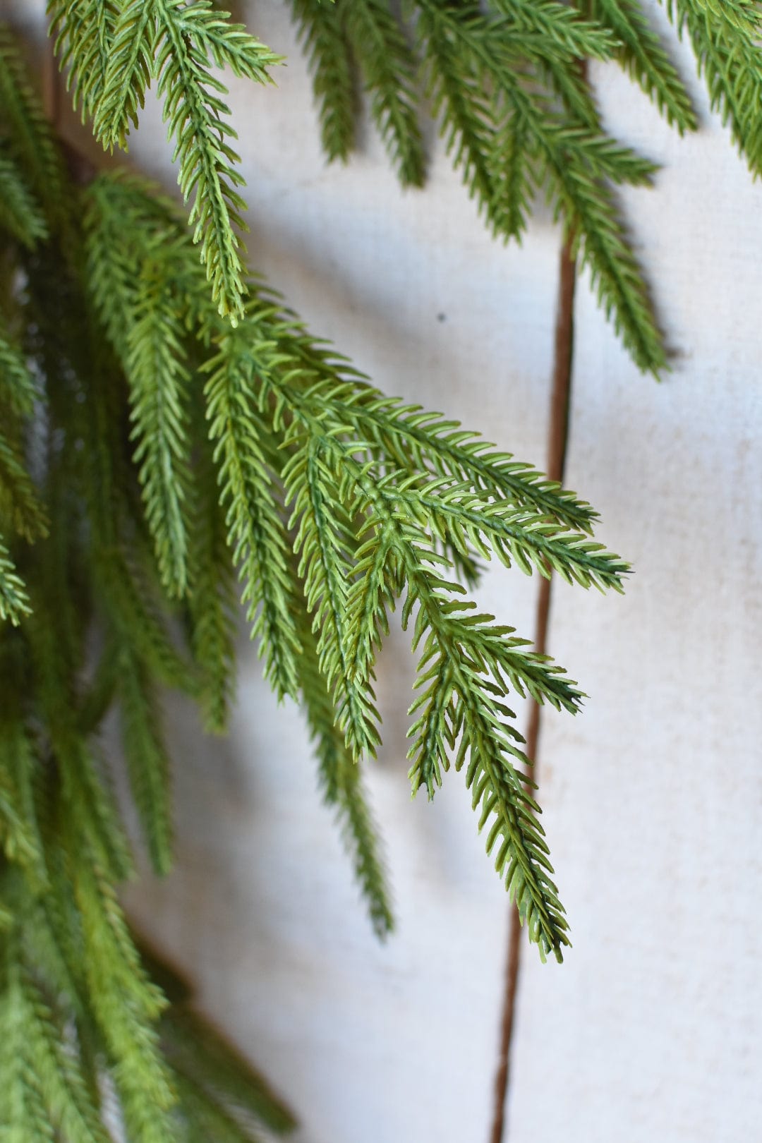 26" Faux Norfolk Teardrop Swag - Real Touch