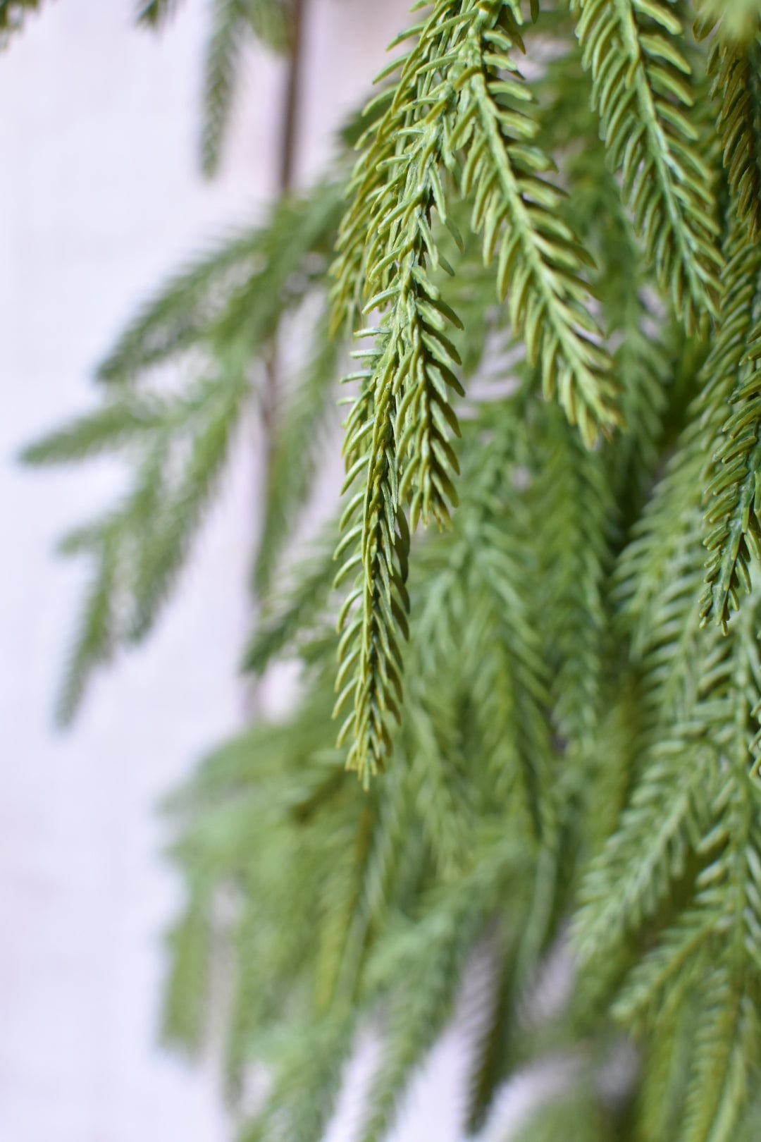 26" Faux Norfolk Teardrop Swag - Real Touch