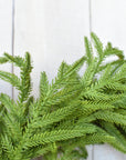 24" Faux Norfolk Wreath - Real Touch