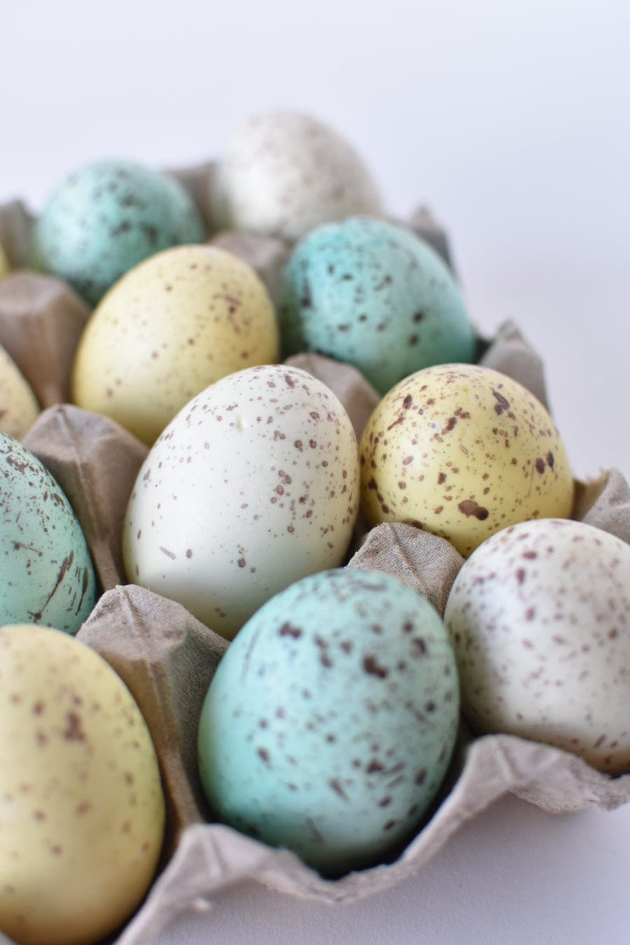 2" Faux Speckled Eggs