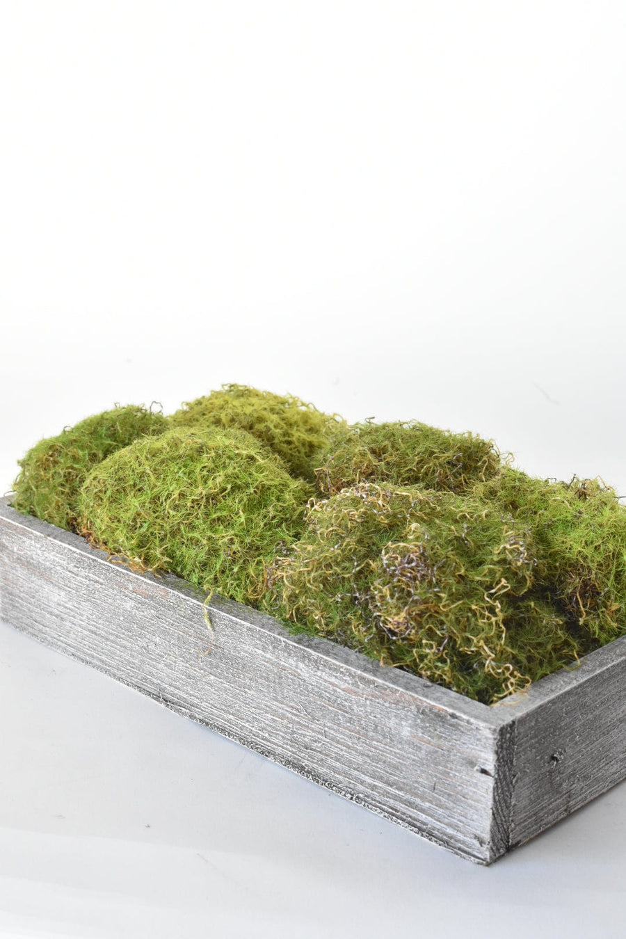 Faux Moss Mound Arrangement