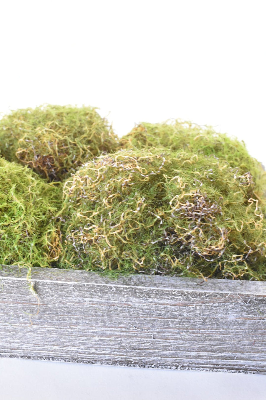 Faux Moss Mound Arrangement