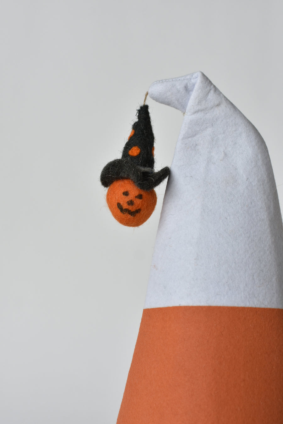 18" Tall Candy Corn Felt Hat