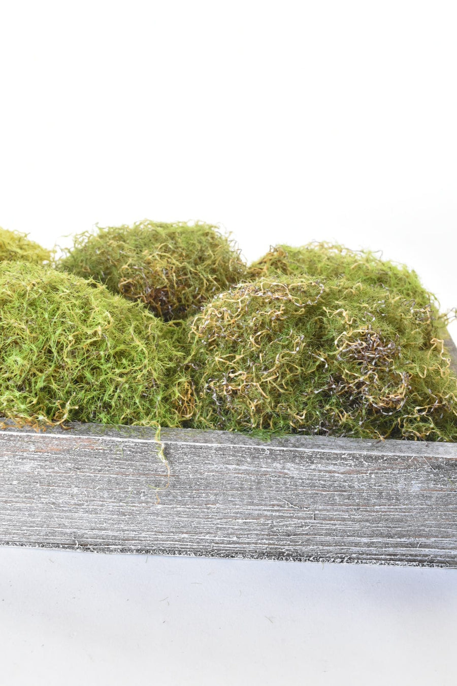 Faux Moss Mound Arrangement