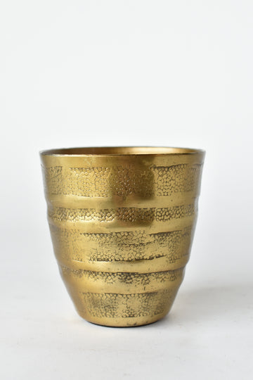 4.25"H Antique Brass Container