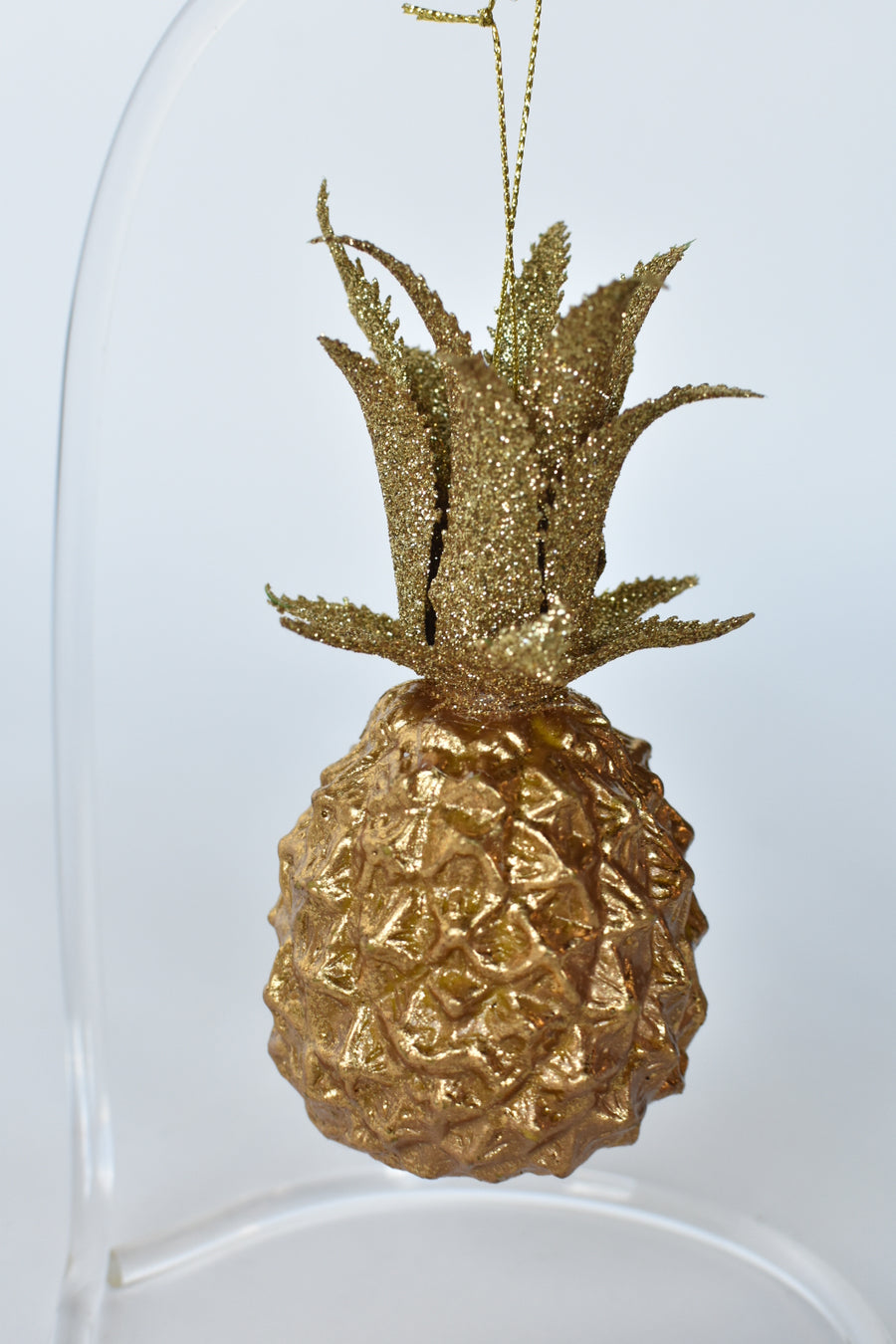 Gold Pineapple Ornament