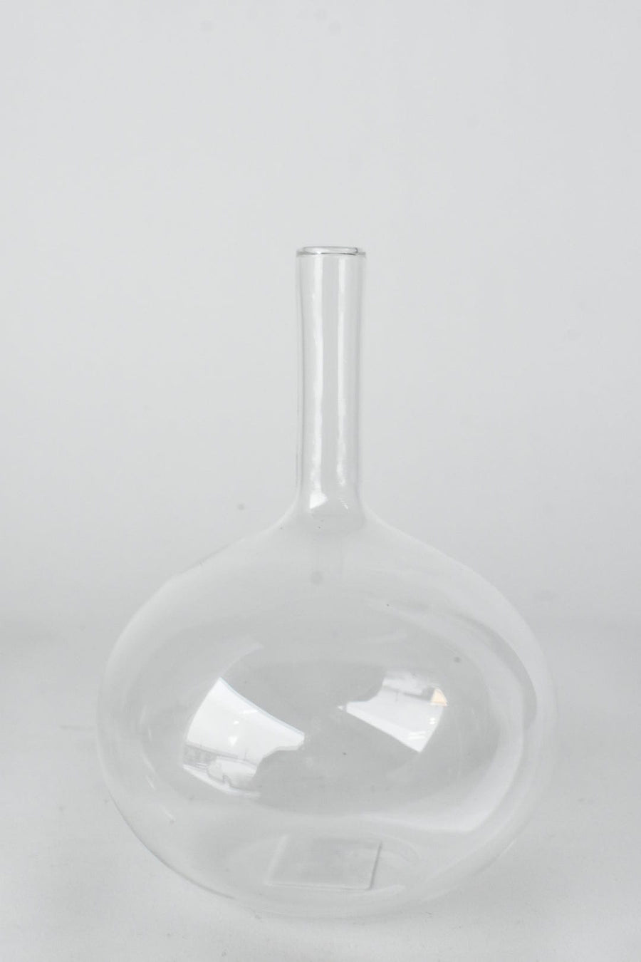 7" Glass Bulb Bud Vase SM