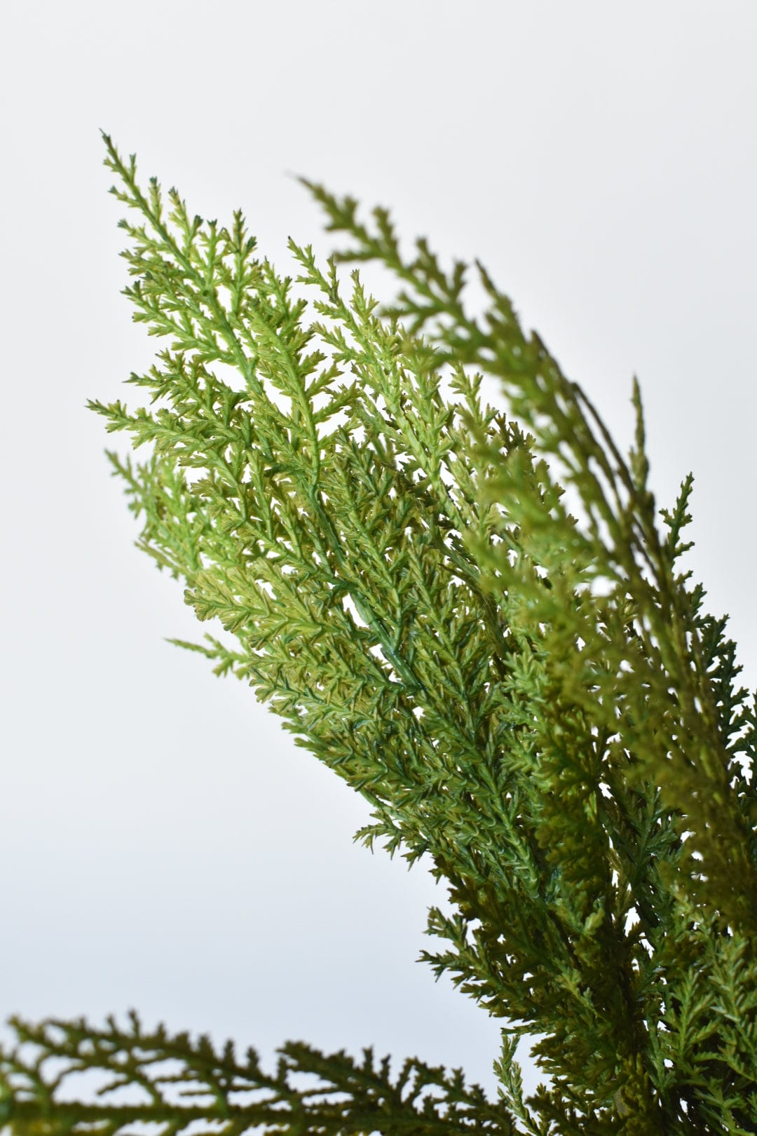 17" Realistic Faux Cedar Stem Bundle - 4 Stems - Real Touch