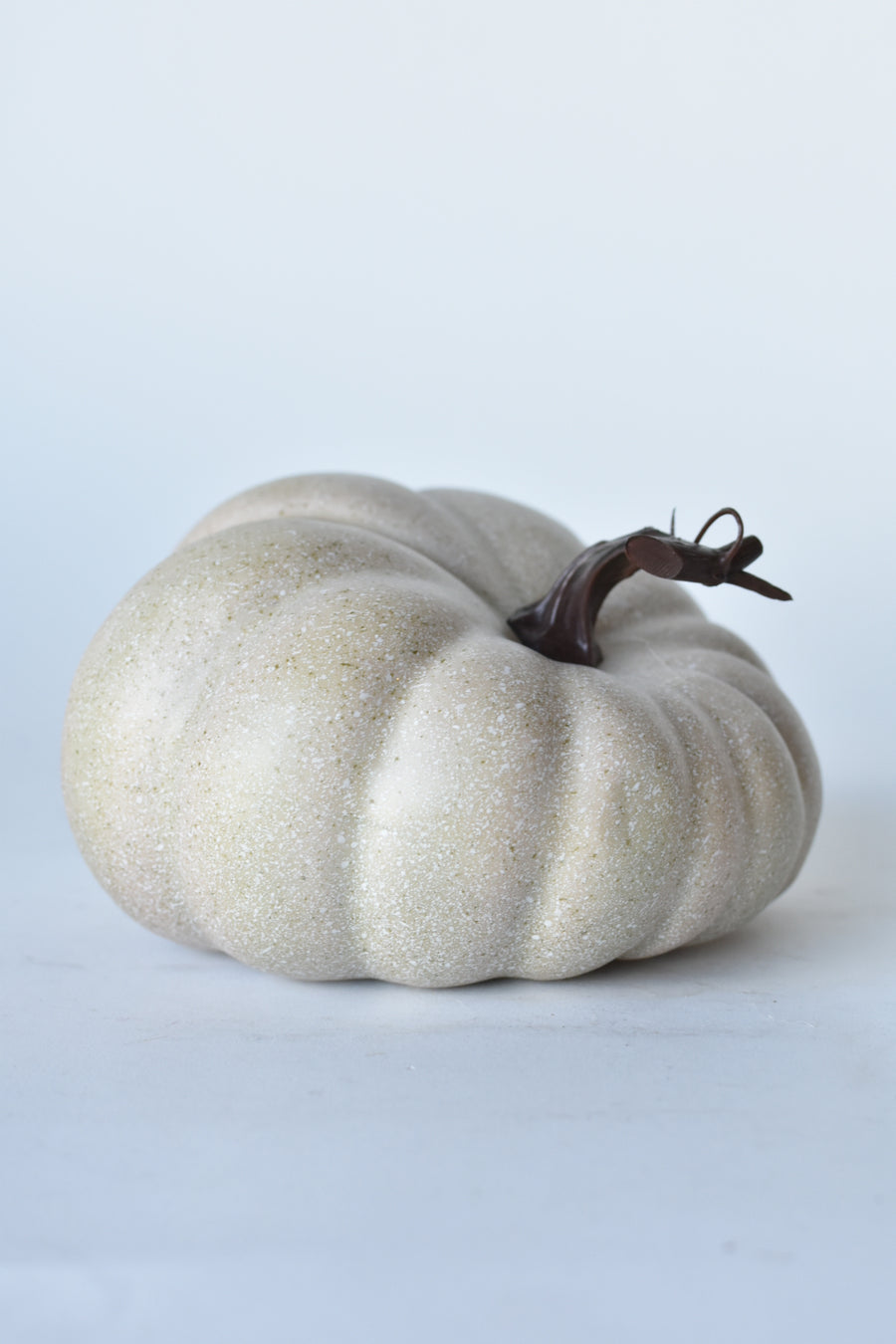 4.5"x6.5"W Faux Speckled Pumpkin