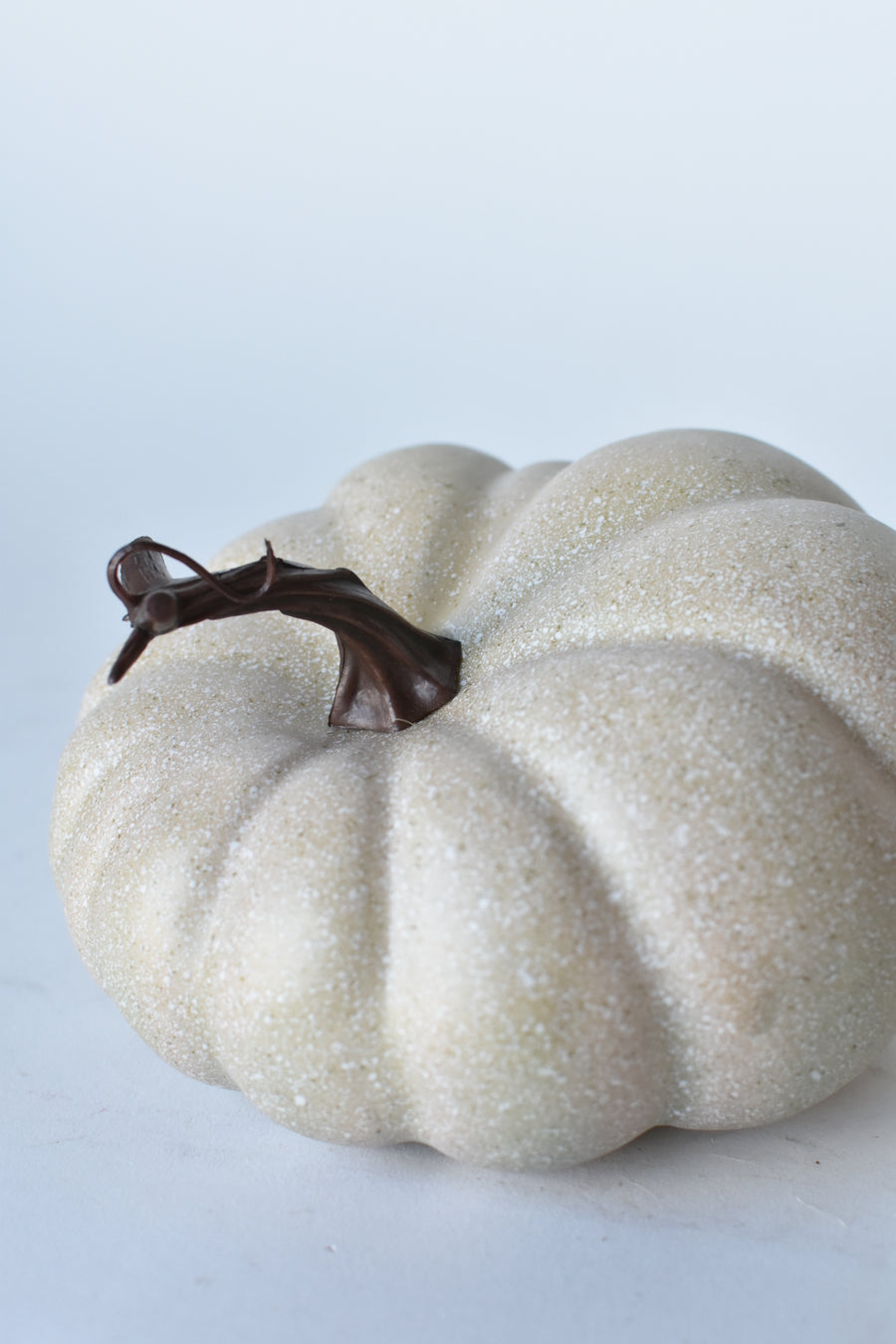 4.5"x6.5"W Faux Speckled Pumpkin