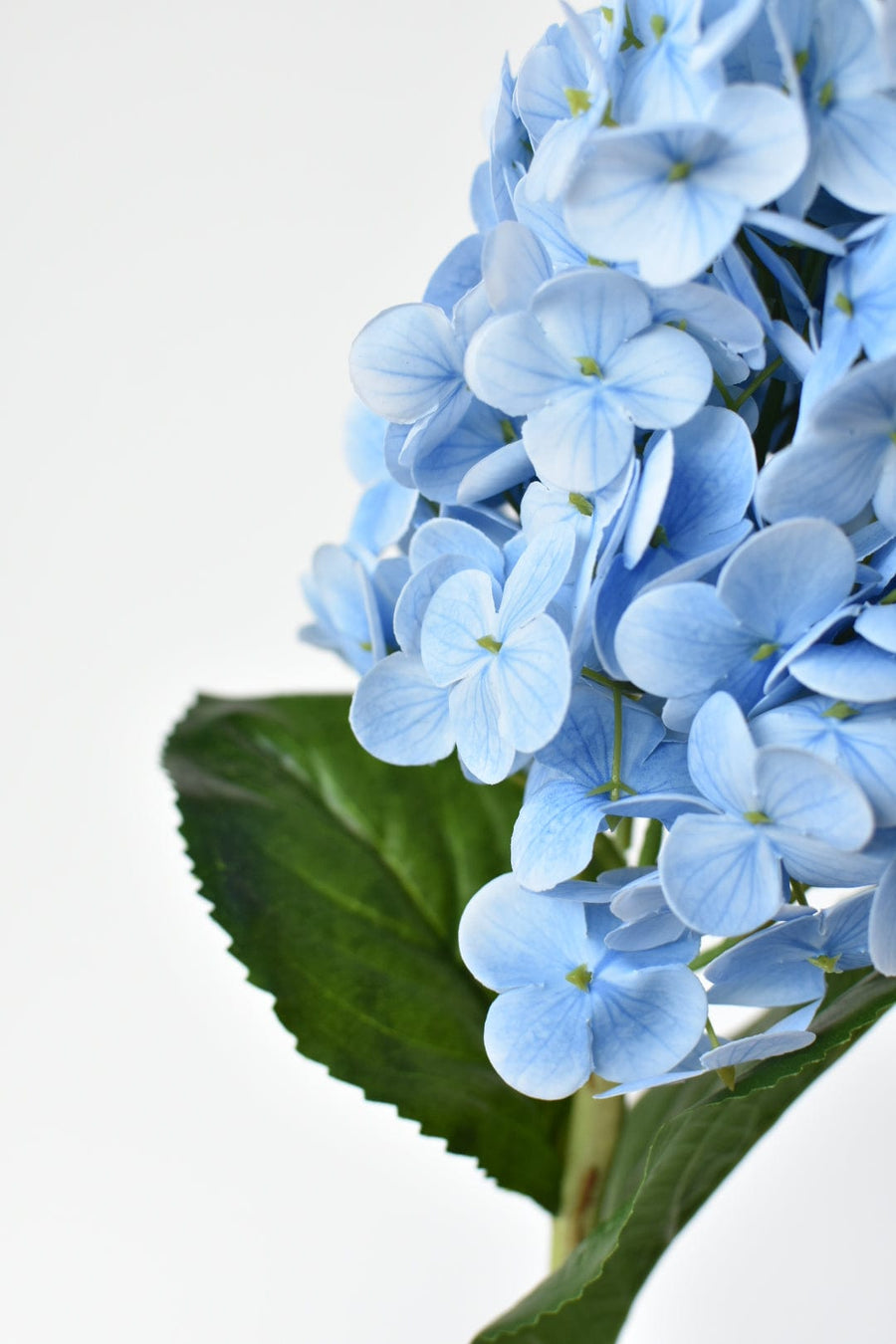 29" Faux Real Touch Blue Cone Hydrangea