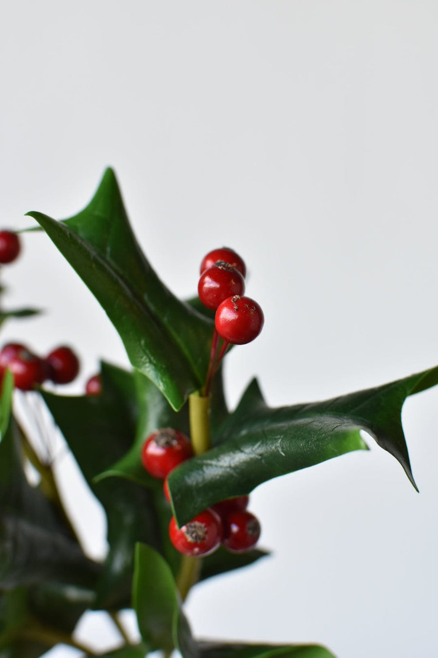 12" Faux Holly Bundle