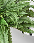 28" Large Faux Boston Fern Bush