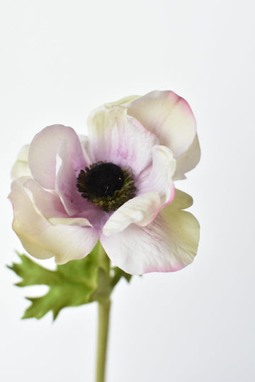15.5" Faux Lavender Real Touch Anemone Stem